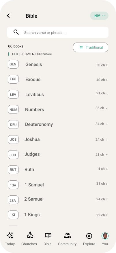 Koinos Bible search